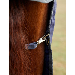 Manta Weatherbeeta ComFiTec Tyro Turnout 360g Combo cuello Marino / antracita