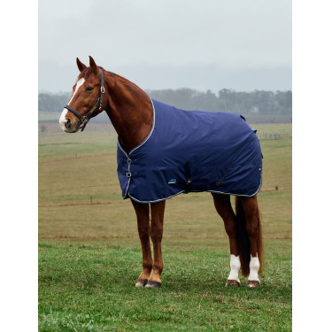 Manta Weatherbeeta ComFiTec Tyro Turnout 50 g Azul marino / carbón de leña Manta Weatherbeeta ComFiTec Tyro Turnout 50 g Azul marino / carbón de leña