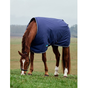 Manta Weatherbeeta ComFiTec Tyro Turnout 50 g Azul marino / carbón de leña Manta Weatherbeeta ComFiTec Tyro Turnout 50 g Azul marino / carbón de leña