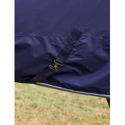 Manta Weatherbeeta ComFiTec Tyro Turnout 50 g Azul marino / carbón de leña