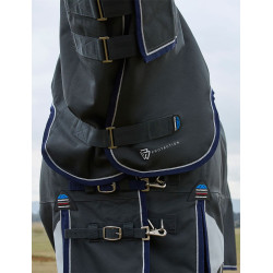 Manta Weatherbeeta ComFiTec Ultra Turnout 220 g con cuello desmontable Carbón vegetal Gris Manta Weatherbeeta ComFiTec Ultra Turnout 220 g con cuello desmontable Carbón vegetal Gris