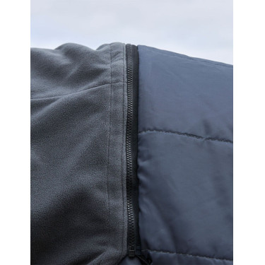 Manta Weatherbeeta ComFiTec Ultra Turnout 220 g con cuello desmontable Carbón vegetal Gris Manta Weatherbeeta ComFiTec Ultra Turnout 220 g con cuello desmontable Carbón vegetal Gris