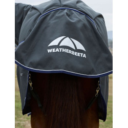 Manta Weatherbeeta ComFiTec Ultra Turnout 220 g con cuello desmontable Carbón vegetal Gris Manta Weatherbeeta ComFiTec Ultra Turnout 220 g con cuello desmontable Carbón vegetal Gris