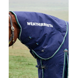 Cuello Weatherbeeta ComFiTec Plus Dynamic Turnout 100 g Marino / verde bosque Azul