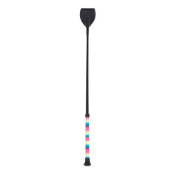 Fusta Dublin con mango arcoíris Negro