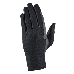 Guantes de equitación Dublin Cool Mesh sin cierres Negro