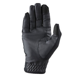 Guantes de equitación Dublin Cool Mesh sin cierres Negro Guantes de equitación Dublin Cool Mesh sin cierres Negro