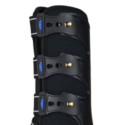 Protectores de doma Weatherbeeta de carcasa dura Tough-Tec Negro Protectores de doma Weatherbeeta de carcasa dura Tough-Tec Negro