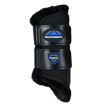 Guarniciones de borrego Weatherbeeta Tough-Tec Comfy Negro / negro Guarniciones de borrego Weatherbeeta Tough-Tec Comfy Negro / negro