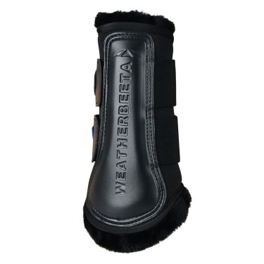 Guarniciones de borrego Weatherbeeta Tough-Tec Comfy Negro / negro Guarniciones de borrego Weatherbeeta Tough-Tec Comfy Negro / negro