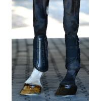 Protectores Weatherbeeta Tough-Tec de malla Negro / negro