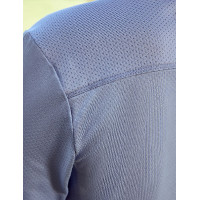 Camiseta de equitación infantil Dublin transpirable de manga larga Niebla azul Camiseta de equitación infantil Dublin transpirable de manga larga Niebla azul