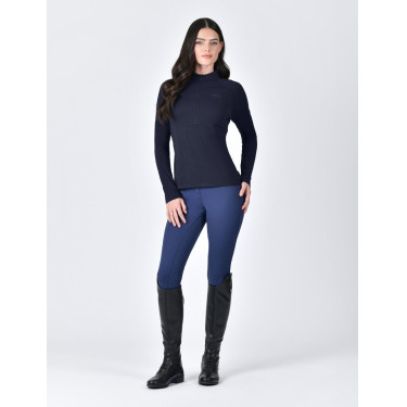 Camiseta de alto rendimiento Weatherbeeta de manga larga en bambú para mujer Marino Azul marino Camiseta de alto rendimiento Weatherbeeta de manga larga en bambú para mujer Marino Azul marino