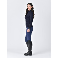 Camiseta de alto rendimiento Weatherbeeta de manga larga en bambú para mujer Marino Azul marino Camiseta de alto rendimiento Weatherbeeta de manga larga en bambú para mujer Marino Azul marino