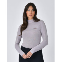 Camiseta de alto rendimiento Weatherbeeta de manga larga en bambú para mujer Lila bruñido Violeta