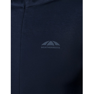 Top Weatherbeeta de manga larga con media cremallera para mujer Cobre Marino Azul marino