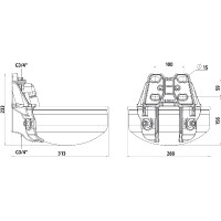 Bebedero Kerbl acero...