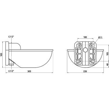 Bebedero K71 Kerbl Bebedero K71 Kerbl