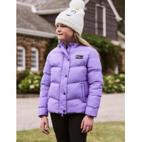 Abrigo acolchado polar Dublin Polly Everyday para niña/niño Paisley violeta