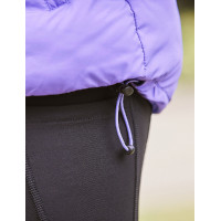 Abrigo acolchado polar Dublin Polly Everyday para niña/niño Paisley violeta