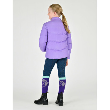 Abrigo acolchado polar Dublin Polly Everyday para niña/niño Paisley violeta Abrigo acolchado polar Dublin Polly Everyday para niña/niño Paisley violeta