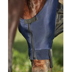 Máscara antimoscas WeatherBeeta ComFiTec Luxe Bug Eye Saver con protección de orejas y nariz marine, contrastes noirs Azul Máscara antimoscas WeatherBeeta ComFiTec Luxe Bug Eye Saver con protección de orejas y nariz marine, contrastes noirs Azul