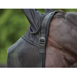 Máscara antimoscas WeatherBeeta Deluxe con protección para las orejas Negro