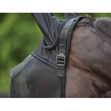 Máscara antimoscas WeatherBeeta Deluxe con protección para las orejas Negro Máscara antimoscas WeatherBeeta Deluxe con protección para las orejas Negro