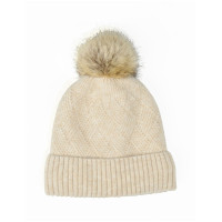 Pack bufanda y gorro Dublin Beige jaspeado