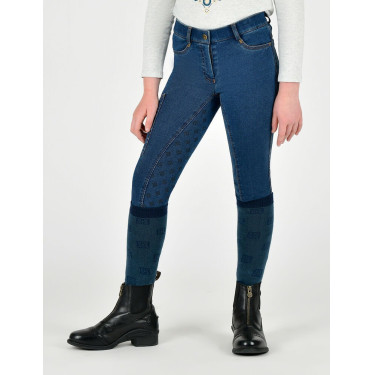 Pantalón integral Dublin Shona Denim para niño Denim azul claro Azul marino Pantalón integral Dublin Shona Denim para niño Denim azul claro Azul marino