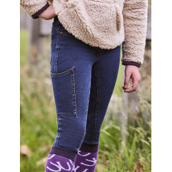 Pantalón integral Dublin Shona Denim para niño Denim azul claro Azul marino