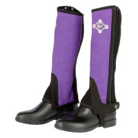 Polainas Lilli Covalliero Negro / morado