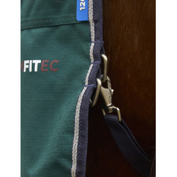 Manta Weatherbeeta ComFiTec Plus Dynamic Turnout 220 g Verde bosque / marino