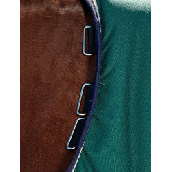 Manta Weatherbeeta ComFiTec Plus Dynamic Turnout 220 g Verde bosque / marino