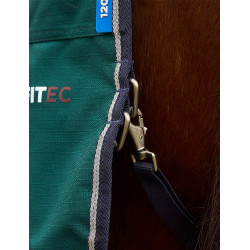 Manta Weatherbeeta ComFiTec Plus Dynamic Turnout 220 g Verde bosque / marino