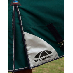 Manta Weatherbeeta ComFiTec Plus Dynamic Turnout 220 g Verde bosque / marino
