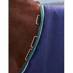 Manta Weatherbeeta ComFiTec Plus Dynamic Turnout 220 g Marino / verde bosque Azul