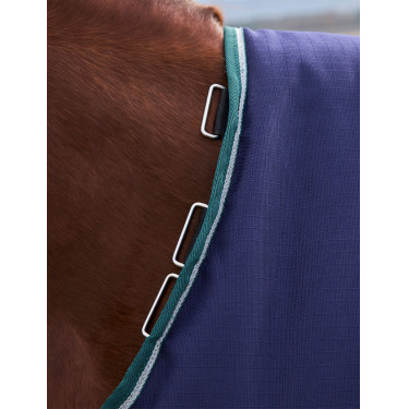 Manta Weatherbeeta ComFiTec Plus Dynamic Turnout 220 g Marino / verde bosque Azul