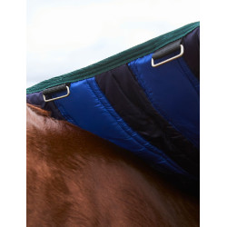 Manta Weatherbeeta ComFiTec Plus Dynamic Turnout 220 g Marino / verde bosque Azul