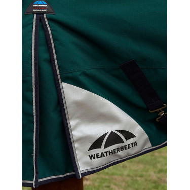 Manta Weatherbeeta ComFiTec Plus Dynamic Turnout 100 g Verde bosque / marino Manta Weatherbeeta ComFiTec Plus Dynamic Turnout 100 g Verde bosque / marino