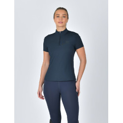 Polo de manga corta Dublin transpirable con cremallera 1/4 para mujer Marino Azul marino Polo de manga corta Dublin transpirable con cremallera 1/4 para mujer Marino Azul marino