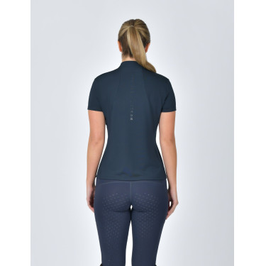 Polo de manga corta Dublin transpirable con cremallera 1/4 para mujer Marino Azul marino Polo de manga corta Dublin transpirable con cremallera 1/4 para mujer Marino Azul marino