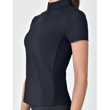Polo de manga corta Dublin transpirable con cremallera 1/4 para mujer Marino Azul marino Polo de manga corta Dublin transpirable con cremallera 1/4 para mujer Marino Azul marino