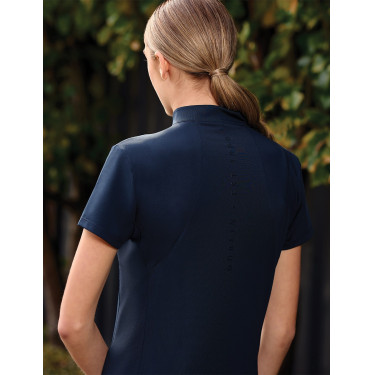 Polo de manga corta Dublin transpirable con cremallera 1/4 para mujer Marino Azul marino Polo de manga corta Dublin transpirable con cremallera 1/4 para mujer Marino Azul marino