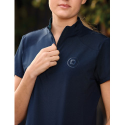 Polo de manga corta Dublin transpirable con cremallera 1/4 para mujer Marino Azul marino Polo de manga corta Dublin transpirable con cremallera 1/4 para mujer Marino Azul marino