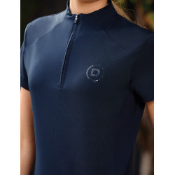 Polo de manga corta Dublin transpirable con cremallera 1/4 para mujer Marino Azul marino Polo de manga corta Dublin transpirable con cremallera 1/4 para mujer Marino Azul marino
