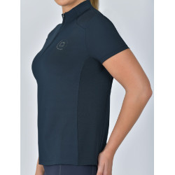 Polo de manga corta Dublin transpirable con cremallera 1/4 para mujer Marino Azul marino Polo de manga corta Dublin transpirable con cremallera 1/4 para mujer Marino Azul marino