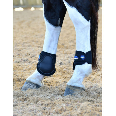 Protectores de menudillo Weatherbeeta Tough-Tec Prime Fetlock Negro / negro Protectores de menudillo Weatherbeeta Tough-Tec Prime Fetlock Negro / negro