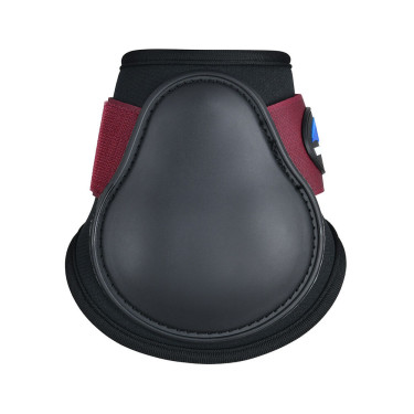 Protectores de menudillo Weatherbeeta Tough-Tec Prime Fetlock Negro / burdeos Azul