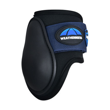 Protectores de menudillo Weatherbeeta Tough-Tec Prime Fetlock Negro / azúl marino